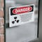 Signmission Radiation & Laser Sign, 5 in H x 7 in W, Vinyl Decal, Rectangle OS-2PACK-DS-D-57-L-2527 - alternate 4